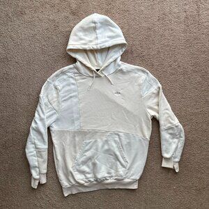 Adidas x Danielle Cathari Sweatshirt Womens Medium Pullover Hoodie White Tan